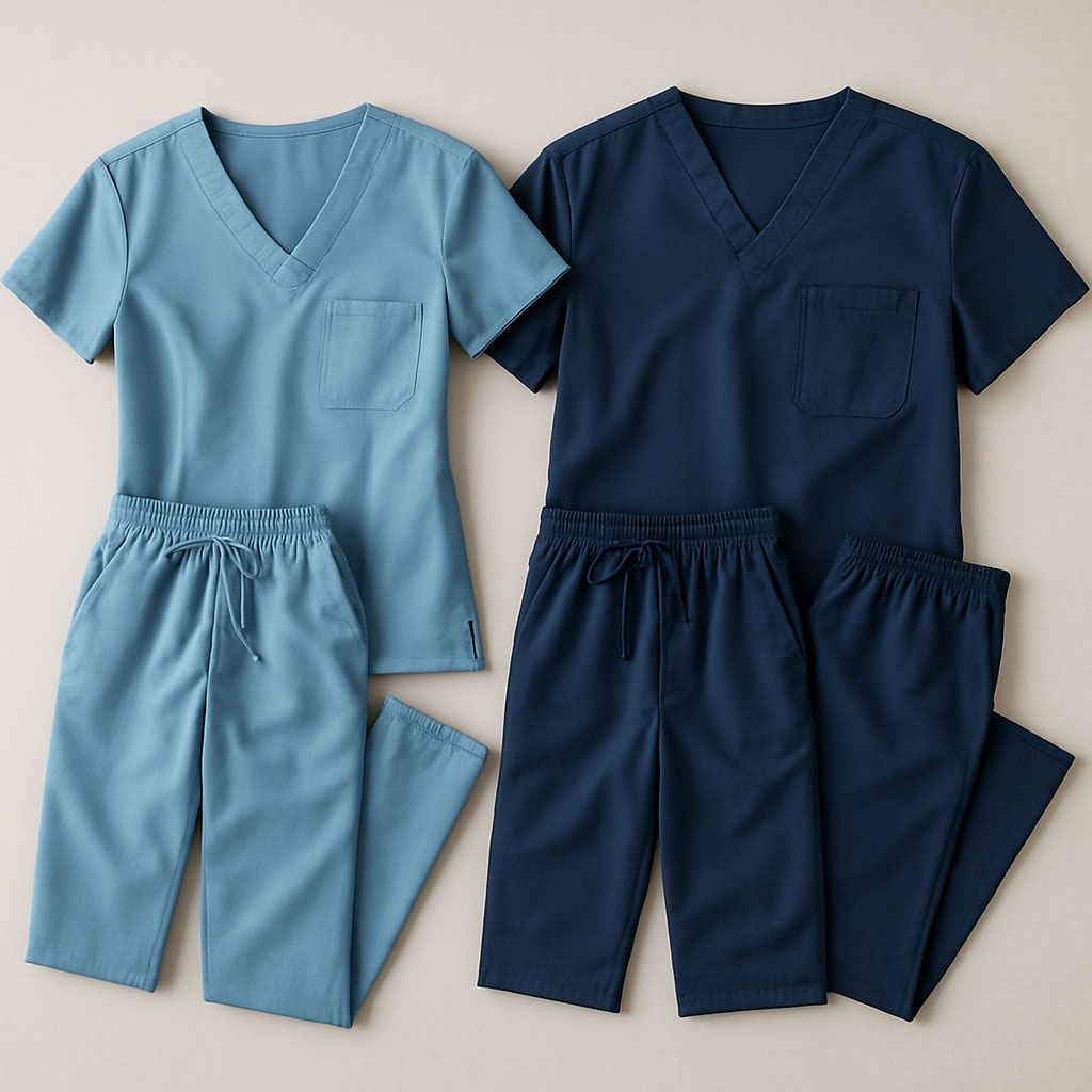 różnice między damską a męską odzieżą medyczną